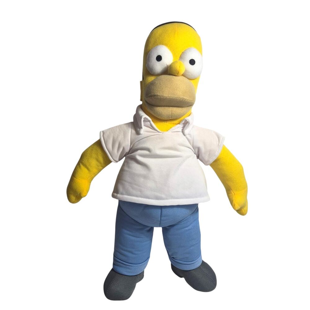 Vintage Universal Studios The Simpsons "Homer" Stand Alone Large Push Doll 18"